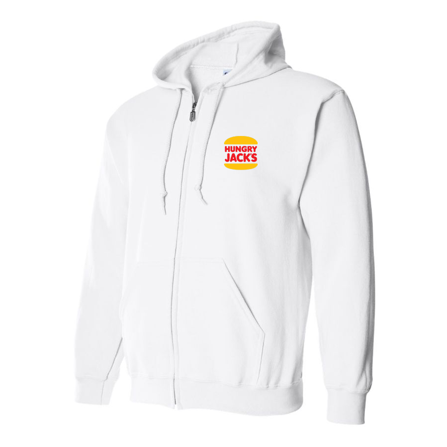 Men's Hungry Jack_s Zipper Hoodie