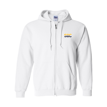 Men's Sun Belt Conference  Gildan  Heavy Blend Full Zip Hooded Sweatshirt