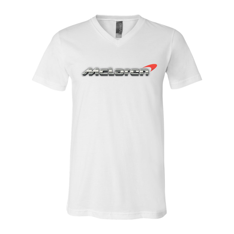 Men's Mclaren BELLA + CANVAS - Jersey V-Neck T-Shirt