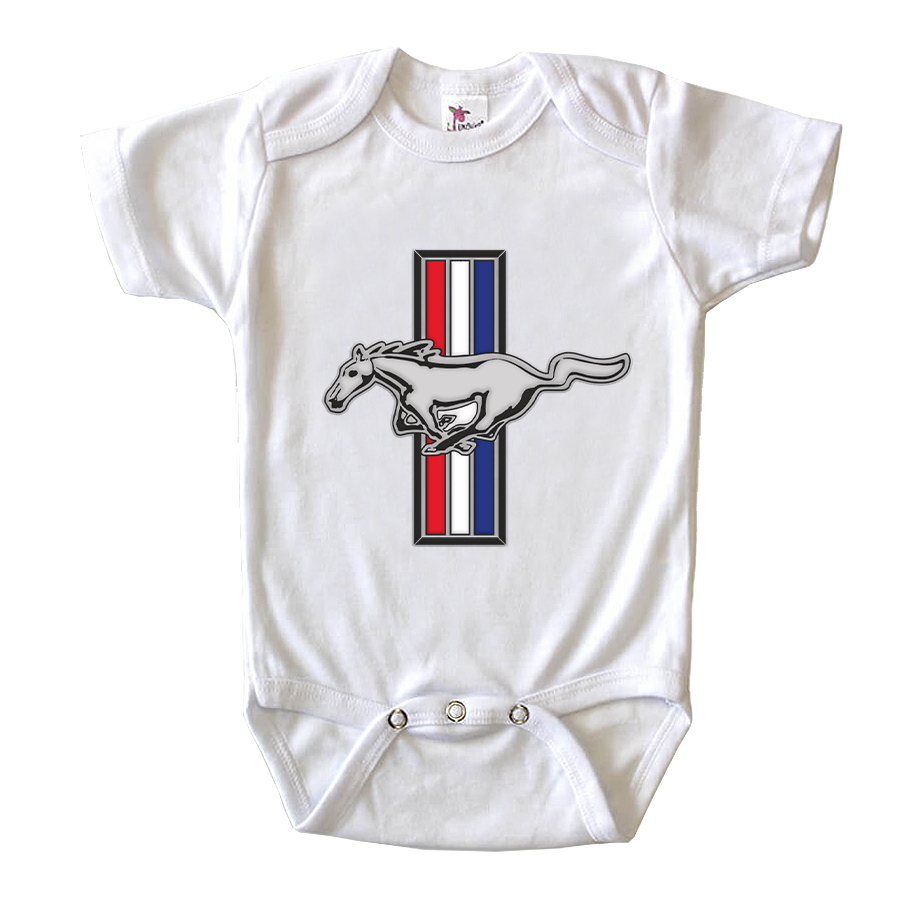 Mustang  Baby Romper Onesie