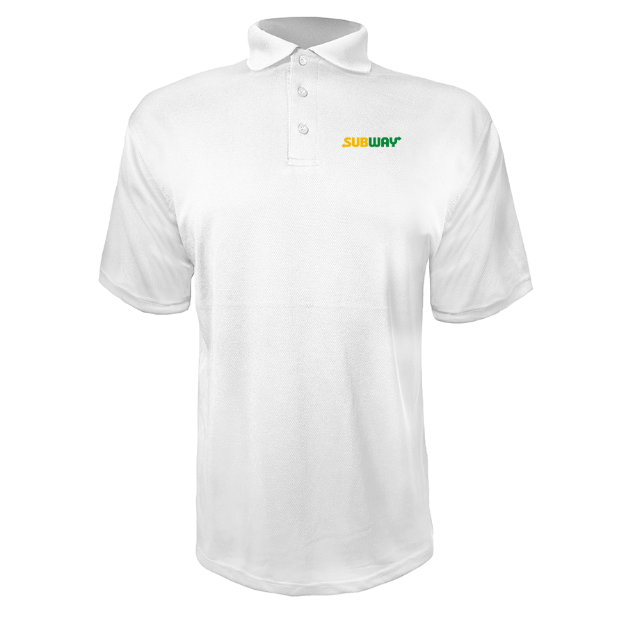Men's Subway  Polyester Polo