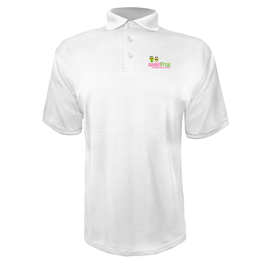 Men's Sweet Frog Frozen Polyester Polo