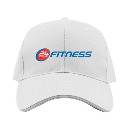 24 Hour Fitness Dad Baseball Cap Hat