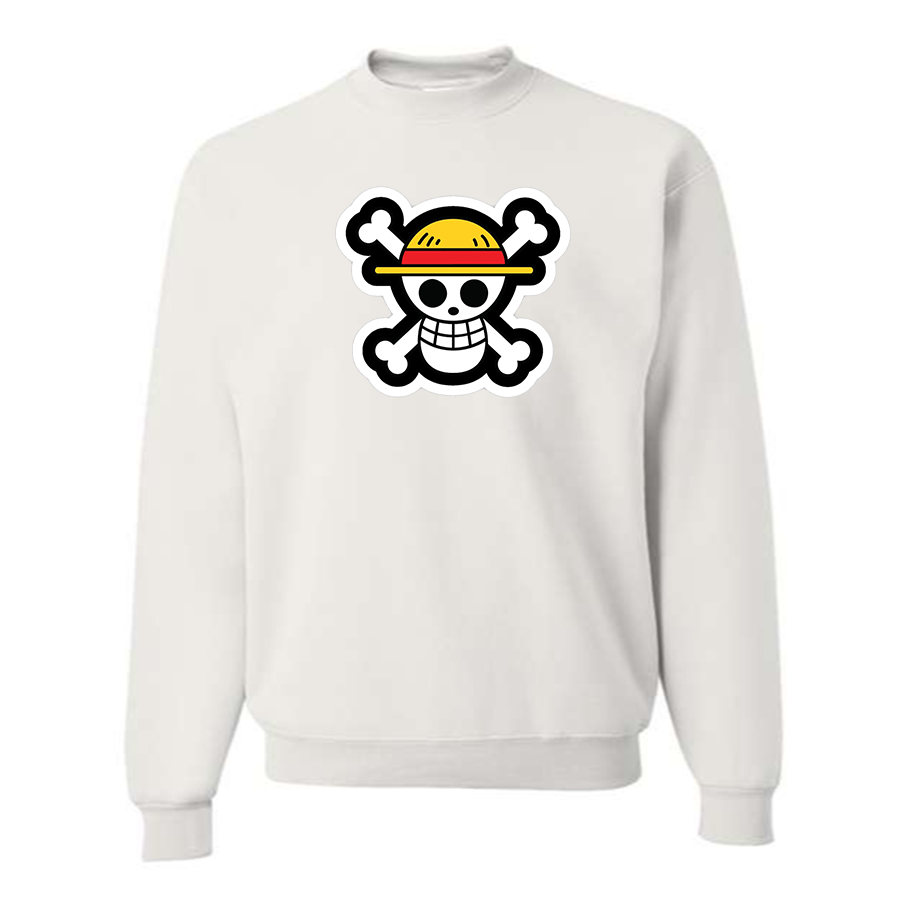 Men's Straw Hat  Crewneck Sweatshirt