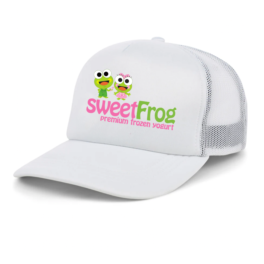 Sweet Frog Frozen Yogurt Trucker Hat