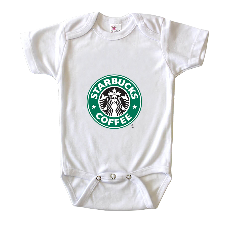 Starbucks Coffee Baby Romper Onesie