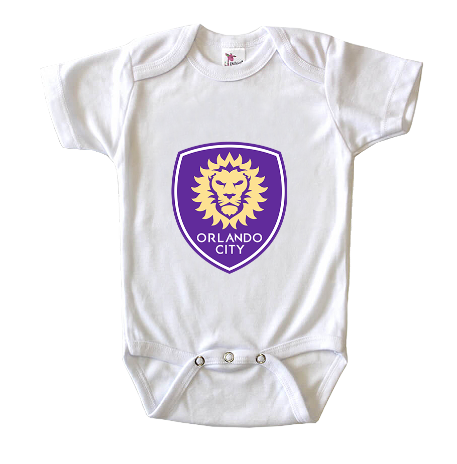 Orlando City Soccer Baby Romper Onesie