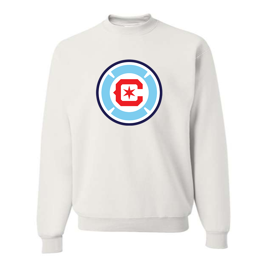 Men's Chicago fire Soccer Crewneck Comfy Sweatshirt