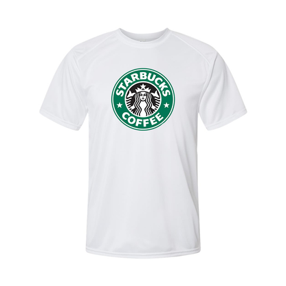 Men's Starbucks Coffee Polyester T-Shirt