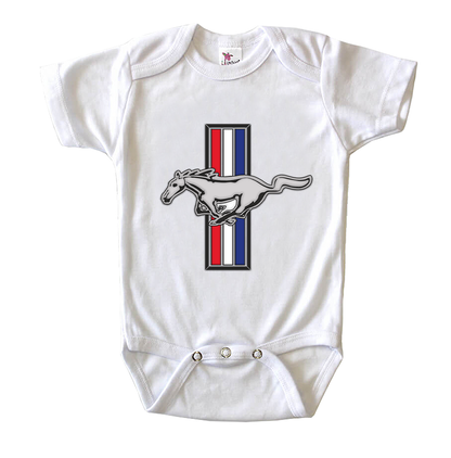 Mustang Baby Romper Onesie