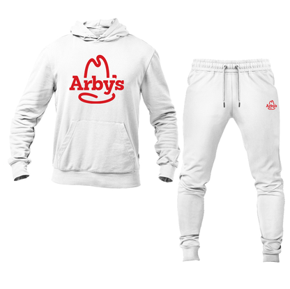 Men's Arby's Pullover Hoodie Joggers Set