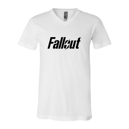 Men's Fallout BELLA + CANVAS - Jersey V-Neck T-Shirt