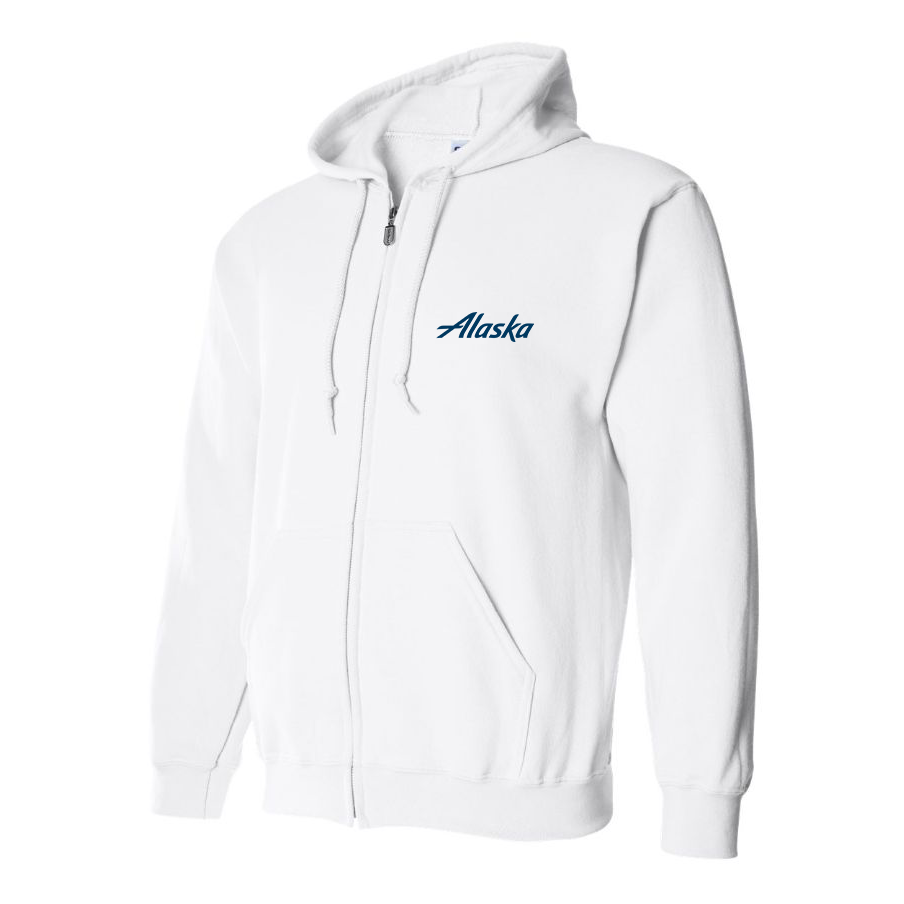 Men's Alaska Airline Zipper Hoodie