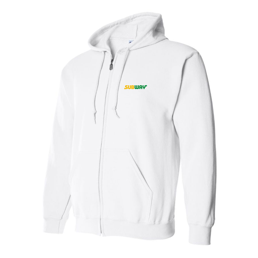 Men's Subway  Zipper Hoodie