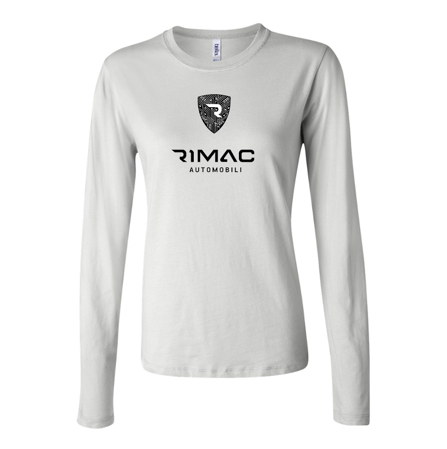 Women's Rimac Automobili Long Sleeve T-Shirt