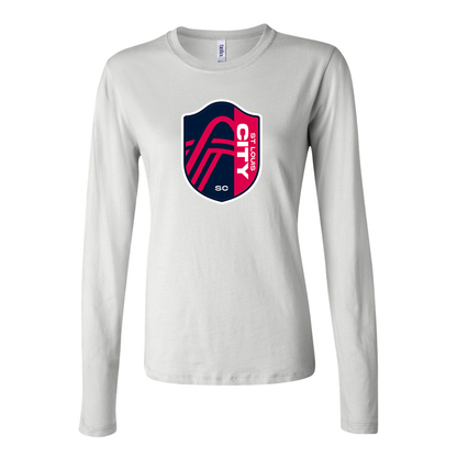 Women's St. Louis City Soccer  Long Sleeve T-Shirt