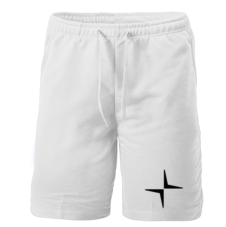 Men's Polestar Electric Car Athletic Fleece Shorts