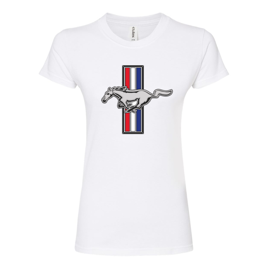 Women’s Mustang Round Neck T-Shirt