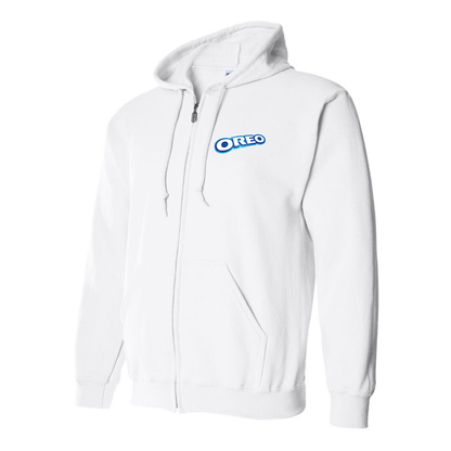 Men's Oreo Zipper Hoodie