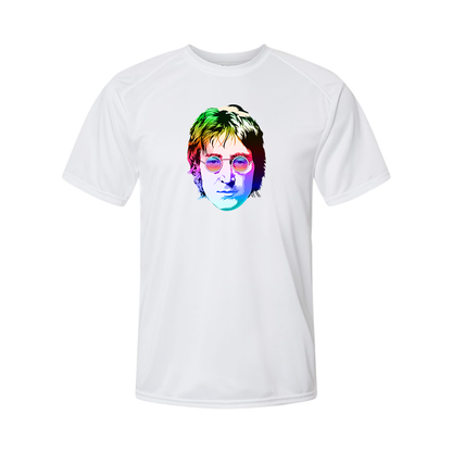 Youth John Lennon Face Art Music Performance T-Shirt