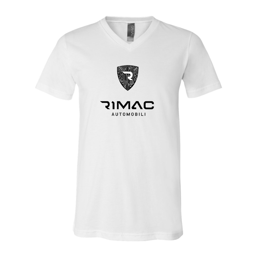 Men's Rimac Automobili  BELLA + CANVAS - Jersey V-Neck T-Shirt