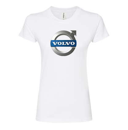 Women’s Volvo Car   Round Neck T-Shirt