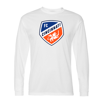 Men's  FC Cincinnati Polyester Long Sleeve T-Shirt