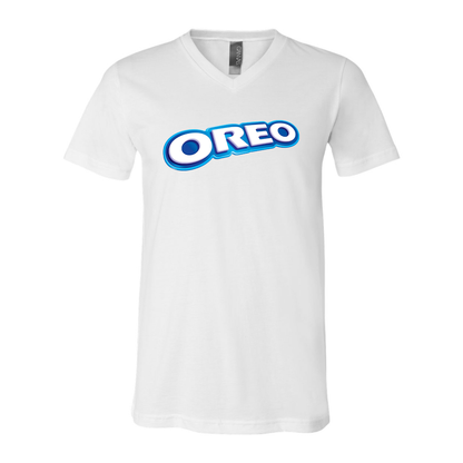 Men's Oreo BELLA + CANVAS - Jersey V-Neck T-Shirt