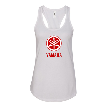 Women's Yamaha Motorcycle Racerback Tank Top