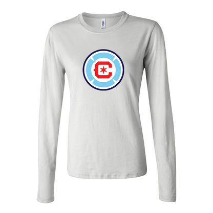 Women's Chicago fire Soccer Long Sleeve T-Shirt