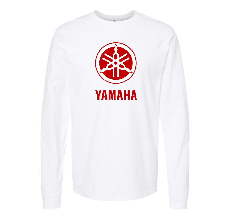 Men's Yamaha Motorcycle Long Sleeve T-Shirt