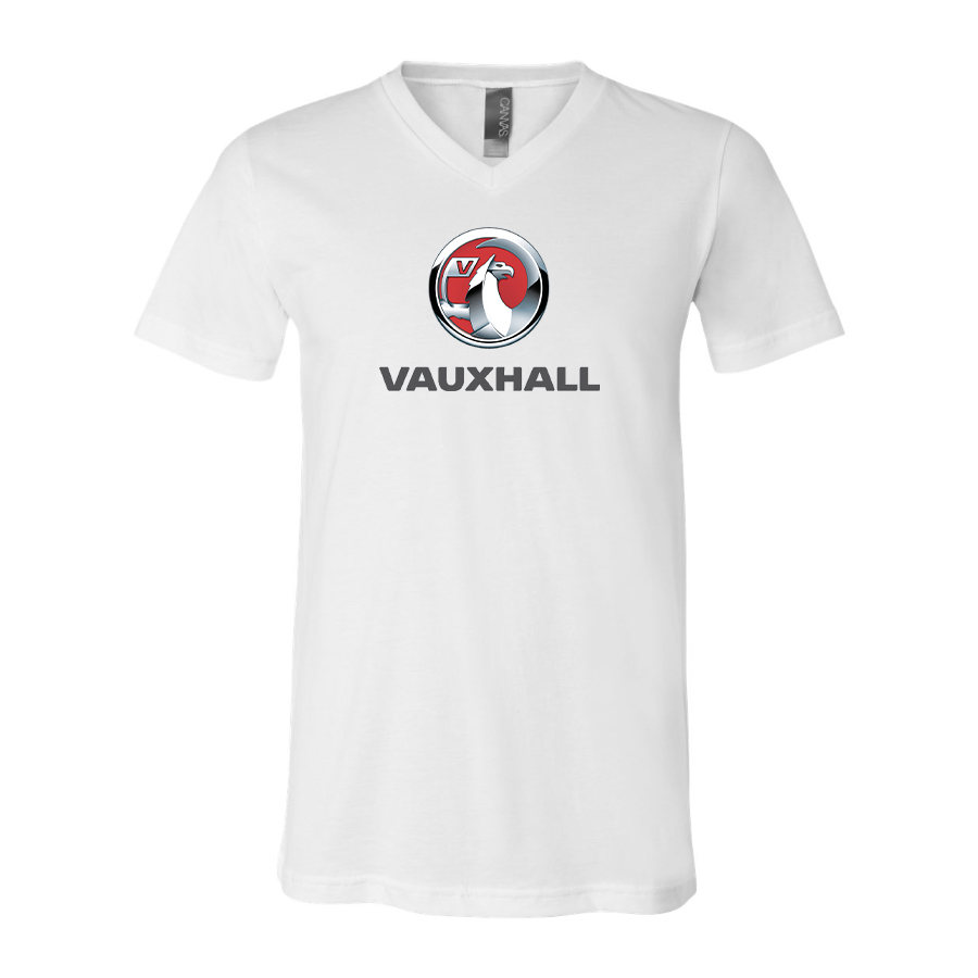 Men's Vauxcall motors BELLA + CANVAS - Jersey V-Neck T-Shirt