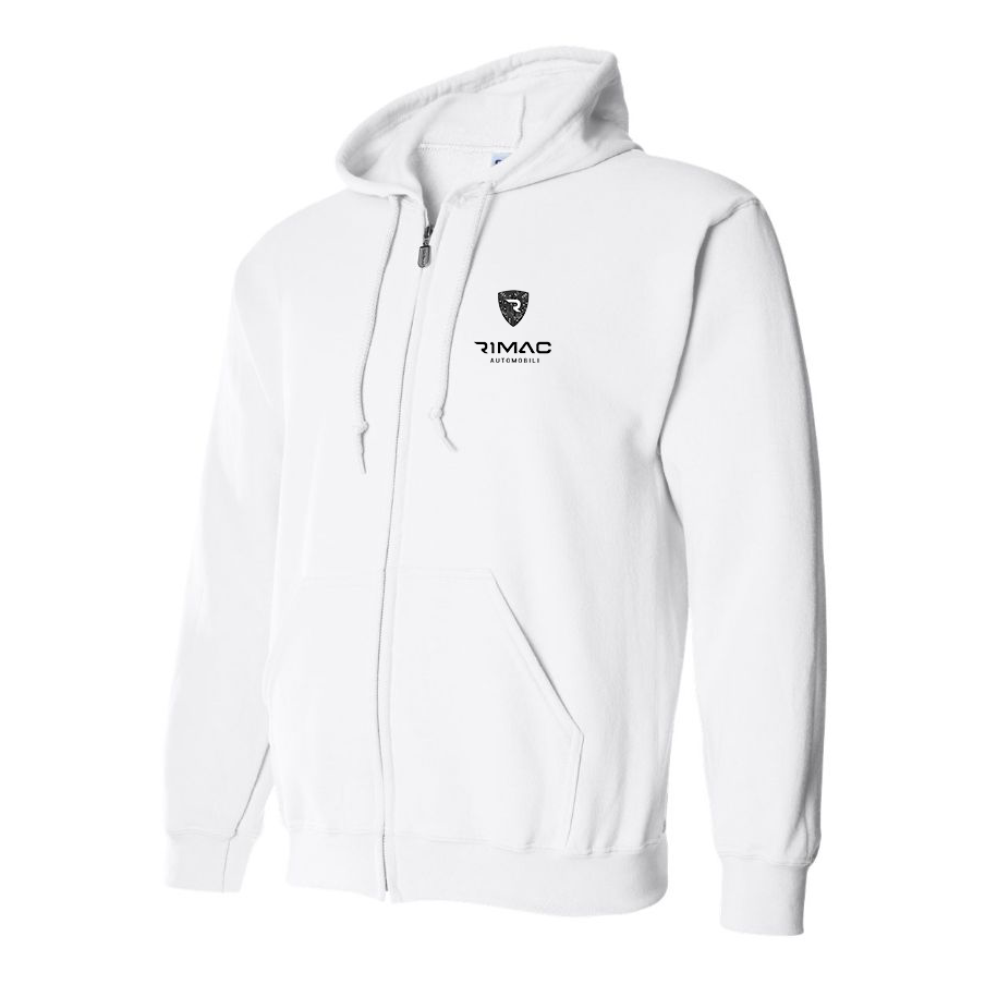 Men's Rimac Automobili  Zipper Hoodie