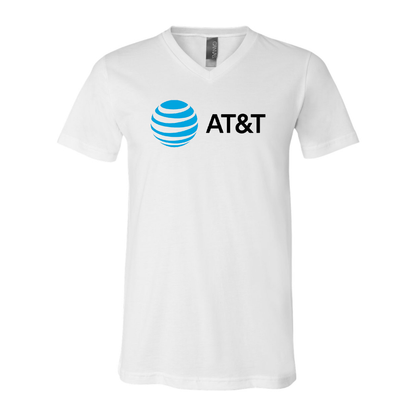 Men's AT&T BELLA + CANVAS - Jersey V-Neck T-Shirt