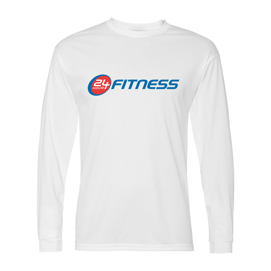 Men's 24 Hour Fitness Performance Long Sleeve T-Shirt