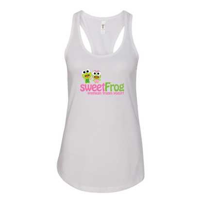 Women's Sweet Frog Frozen Racerback Tank Top