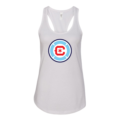 Women's Chicago fire Soccer Racerback Tank Top