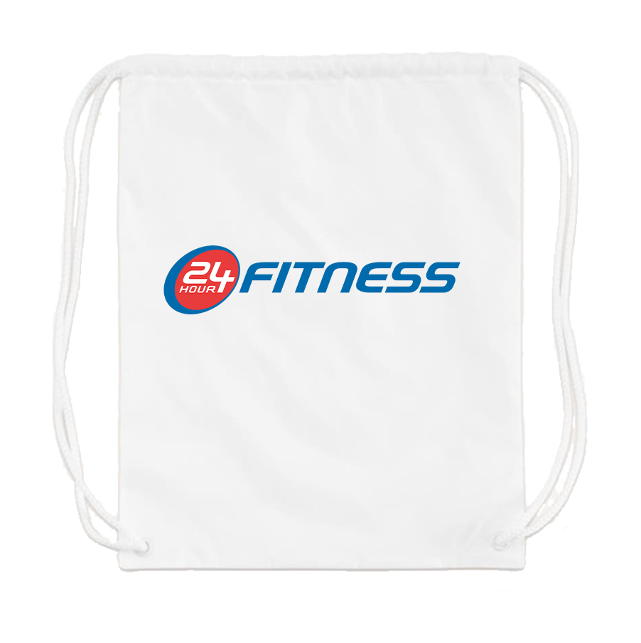 24 Hour Fitness Drawstring Bag