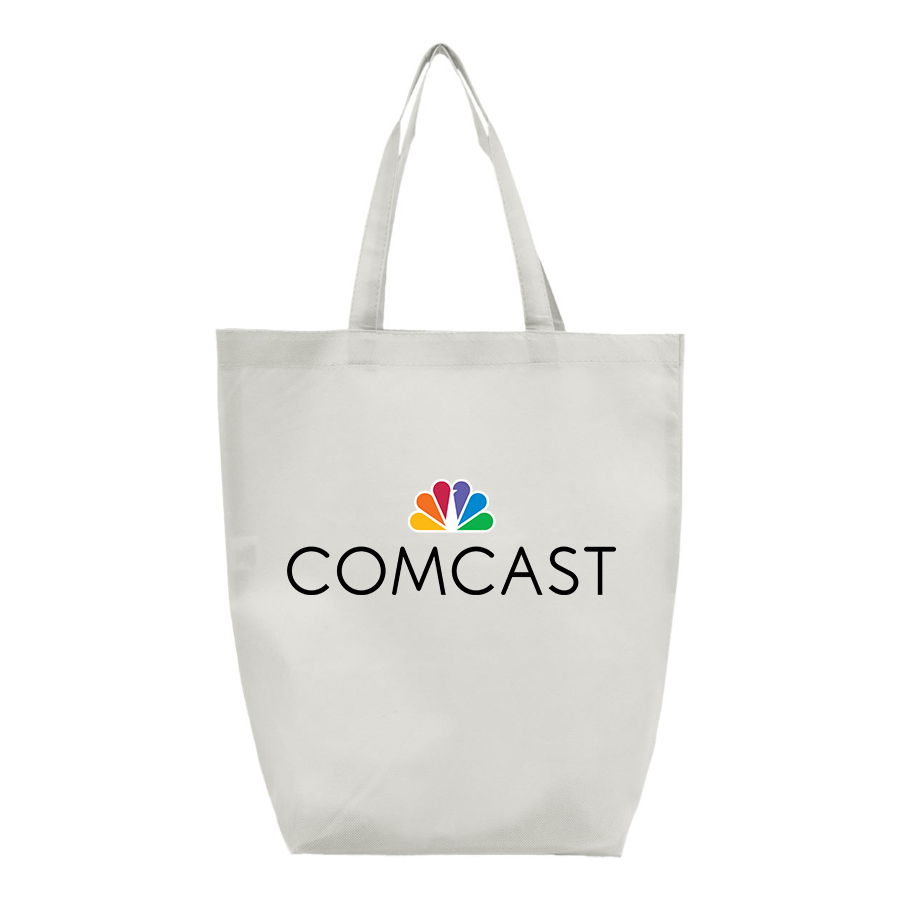 Comcast Q-Tees Non-Woven Gusset Bottom Tote