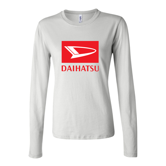 Women's Daihatsu Car Truck Long Sleeve T-Shirt