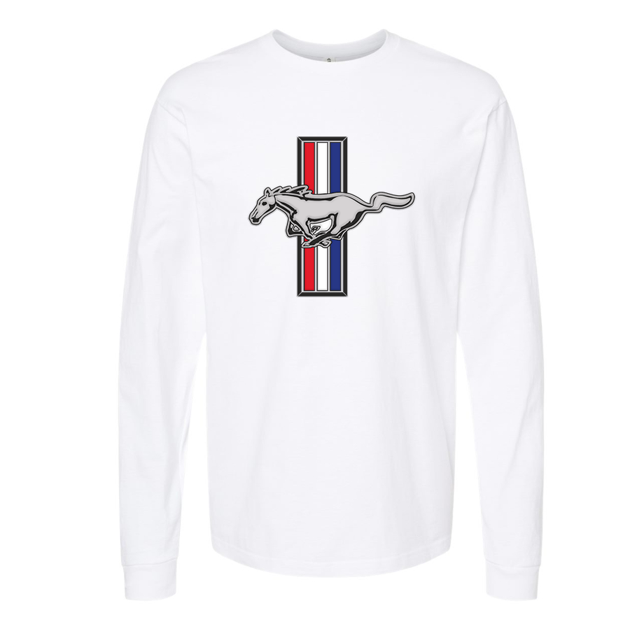 Men's Mustang  Long Sleeve T-Shirt