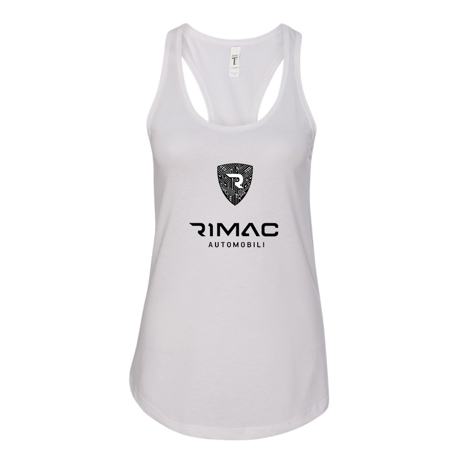 Women's Rimac Automobili  Racerback Tank Top