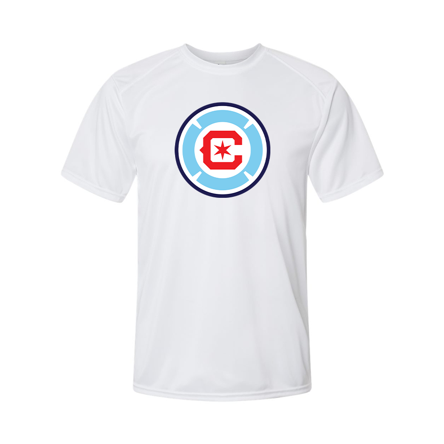 Youth Chicago fire Soccer Kids Performance T-Shirt