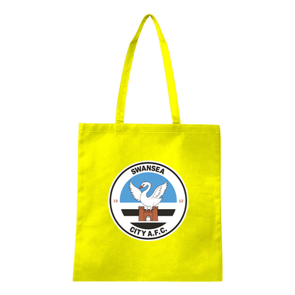 Swansea City Soccer  Q-Tees Non-Woven  Tote