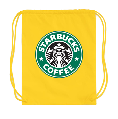 Starbucks Coffee Drawstring Bag