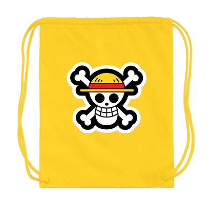 Straw Hat Drawstring Bag