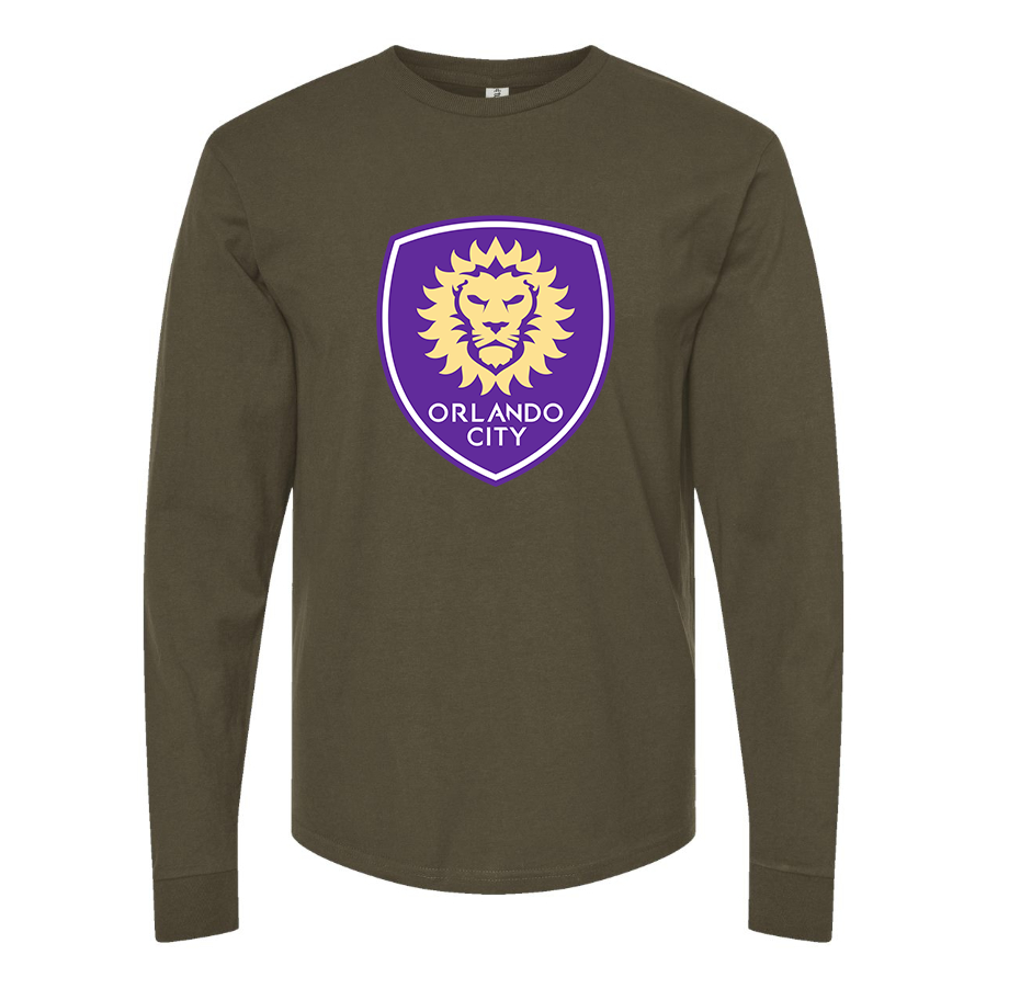 Youth's Orlando City Soccer  Long Sleeve T-Shirt