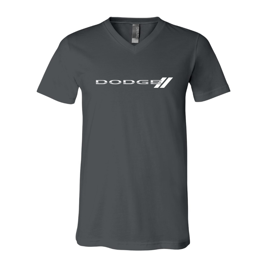 Men's Dodge Car  BELLA + CANVAS - Jersey V-Neck T-Shirt