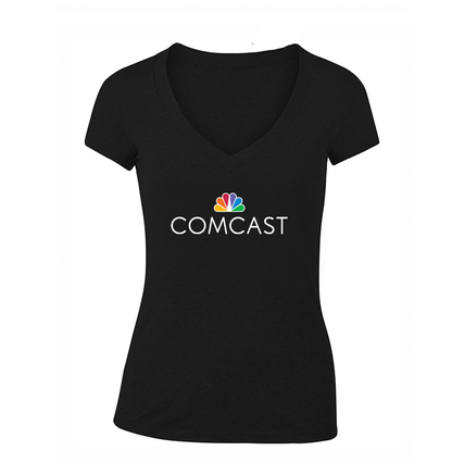 Women's Comcast V-Neck T-Shirt