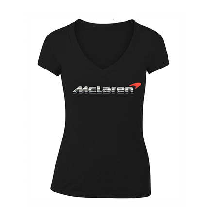 Women's Mclaren  V-Neck T-Shirt